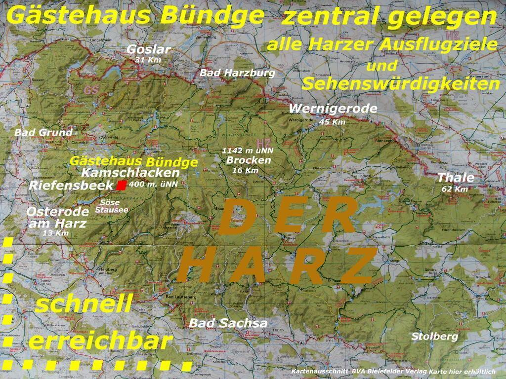 Gaestehaus Buendge Kamschlacken Экстерьер фото